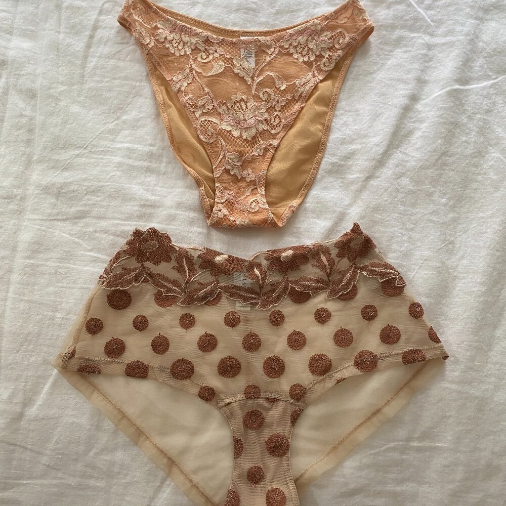 2 pair la perla, malazia by la perla panties
